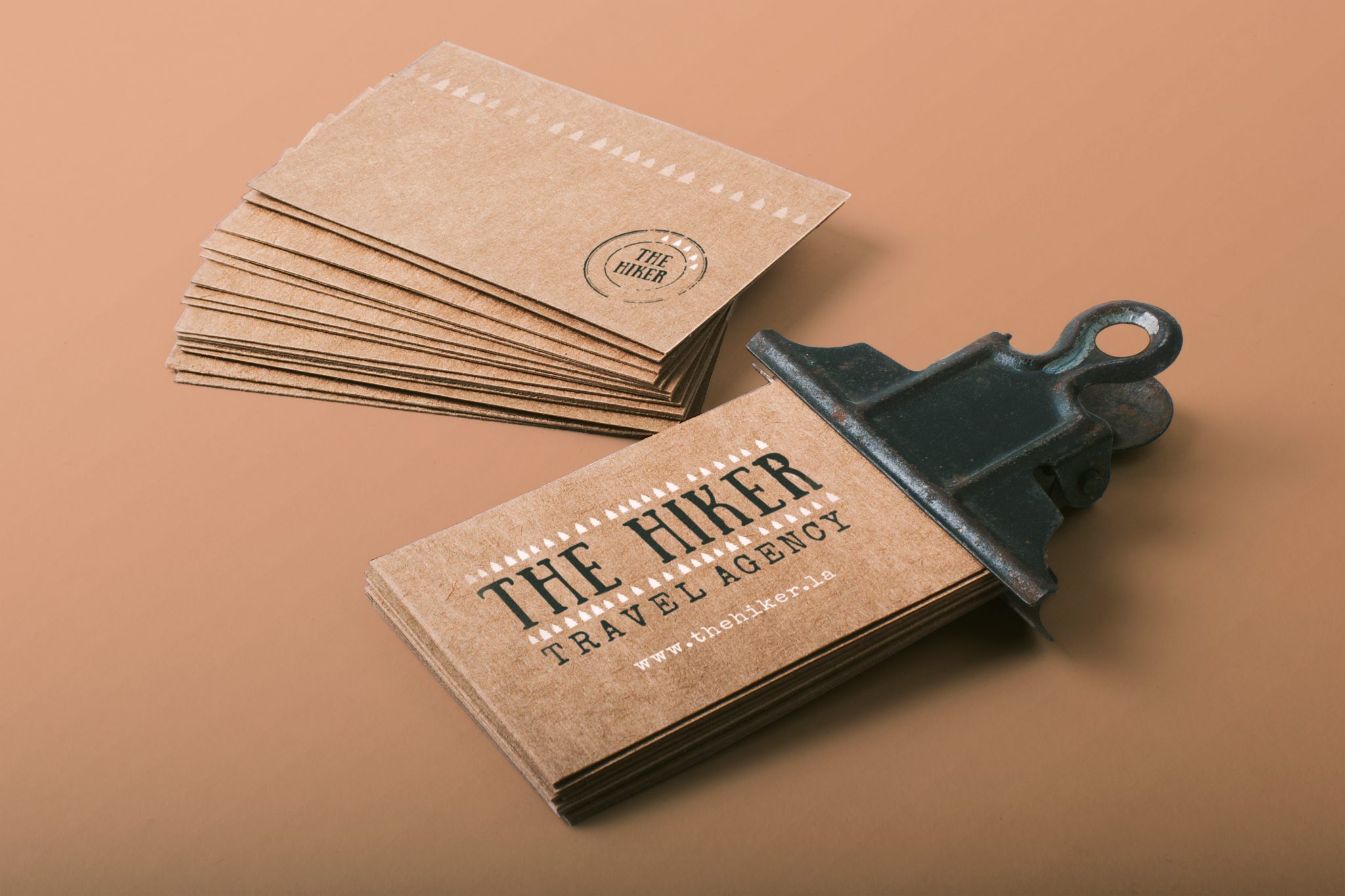 The Hiker - Business Cards