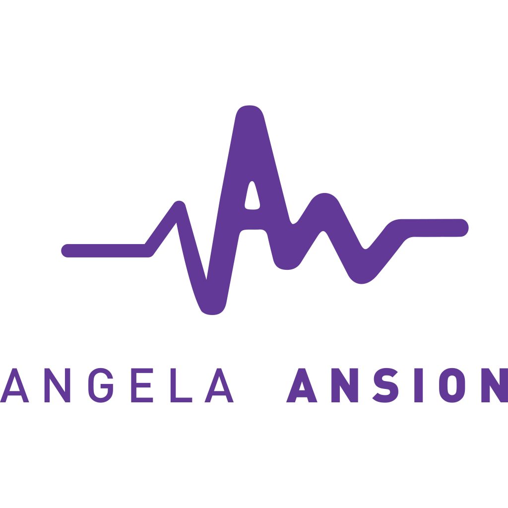 Angela Ansion Logo Purple