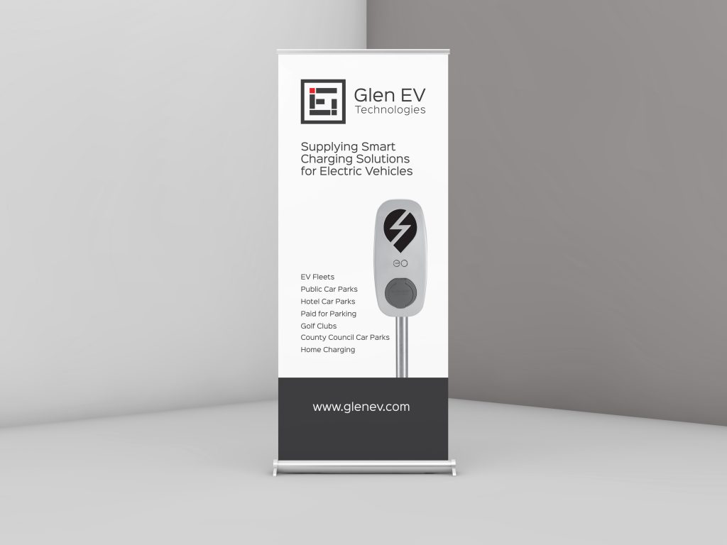 GlenEV Pull Up Banner