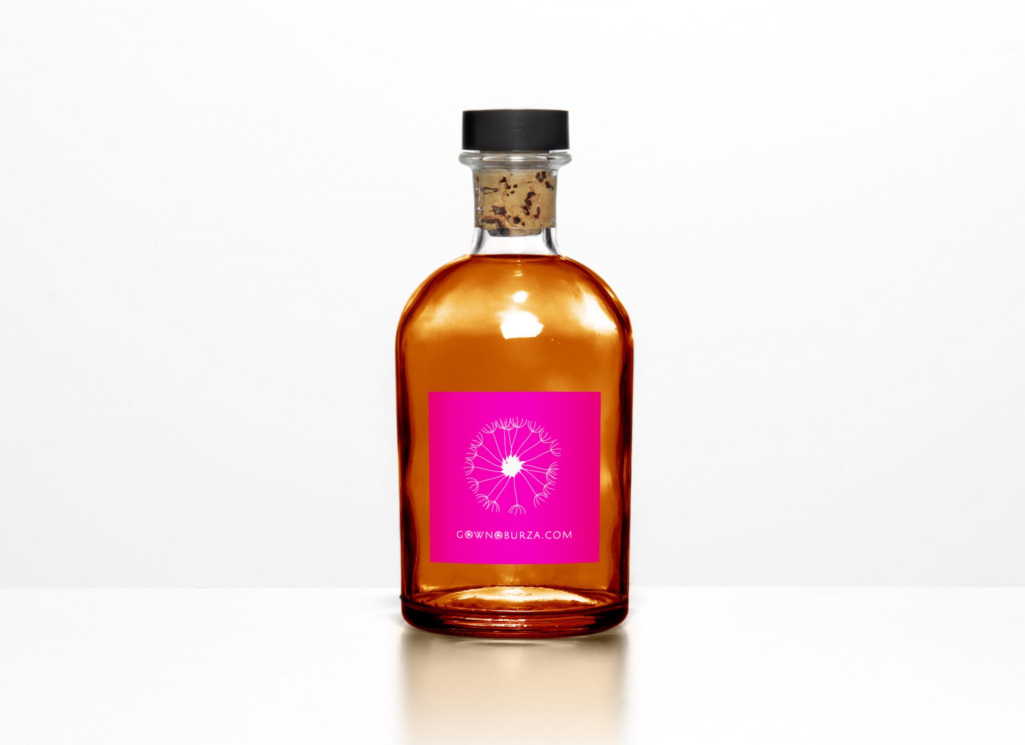Gownoburza - golden bottle