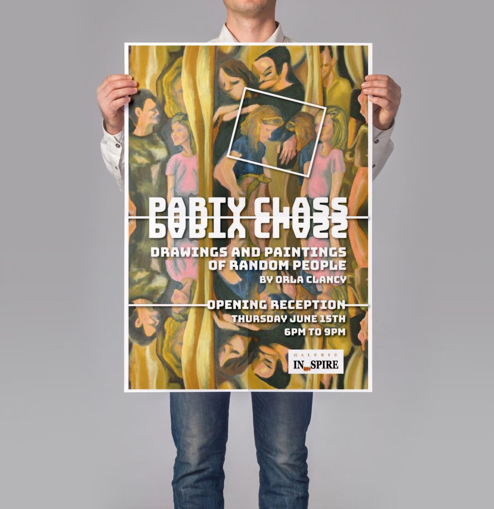 Party Class - Art Exhibition Poster