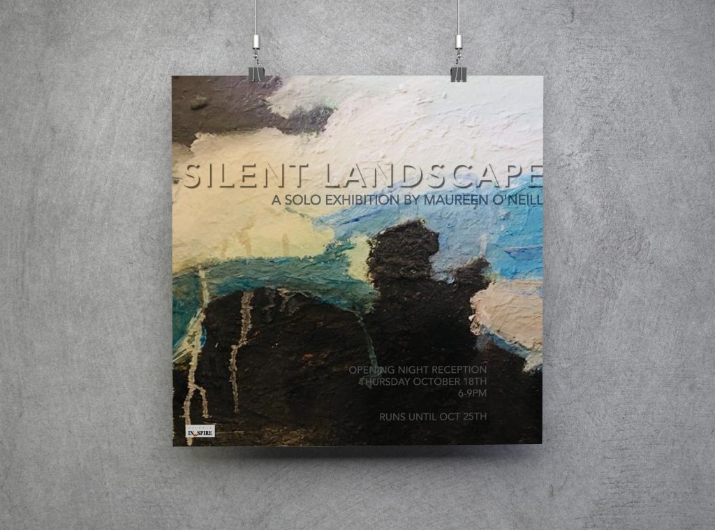 Silent Landscape - Art Exhibition Poster
